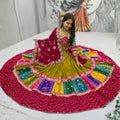Marigold Garba Lehenga Set