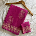 Rani Pink with Paisley Print