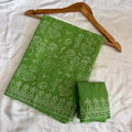 Fresh Green with Tribal Warli Print