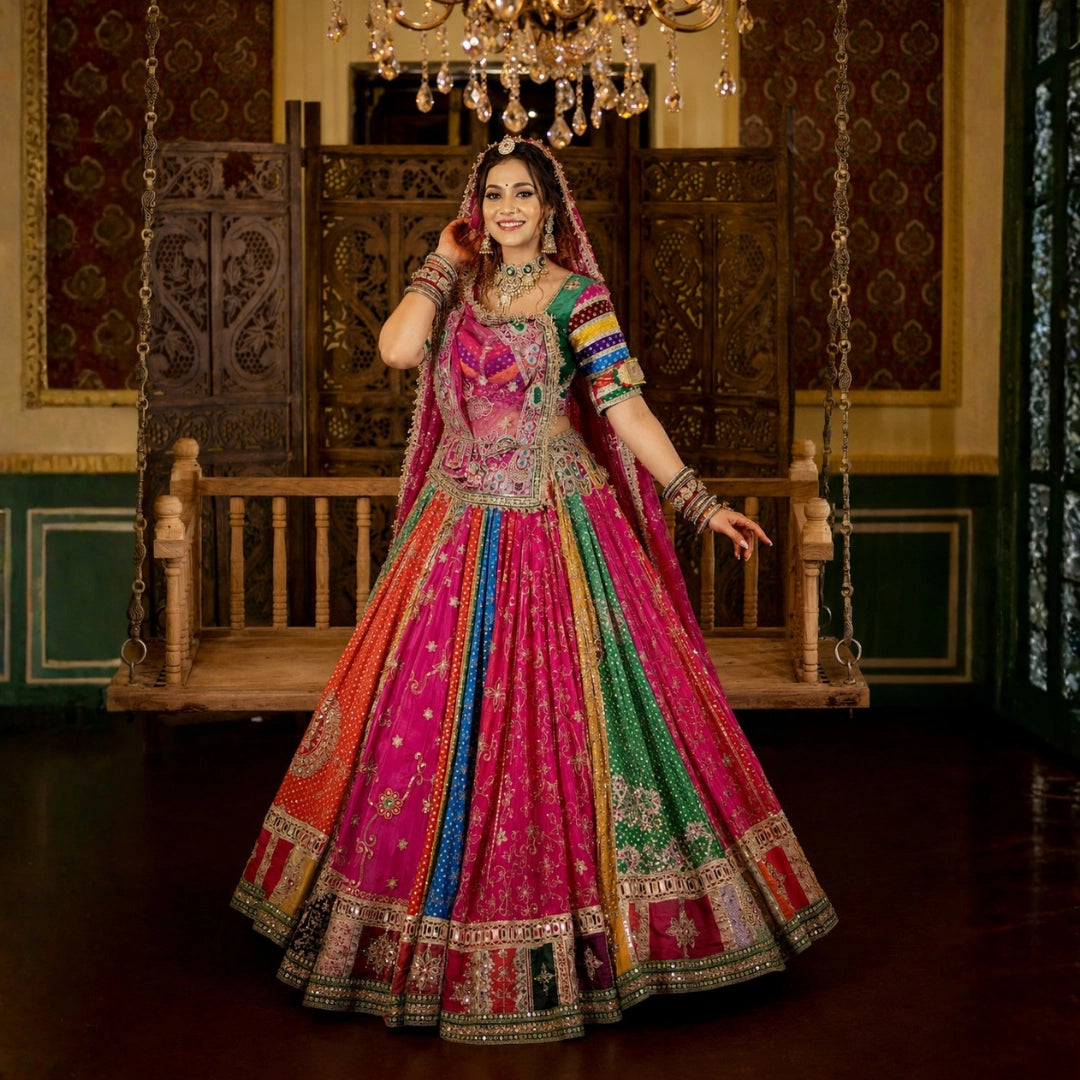 The Maharani Mirrorwork Lehenga Set